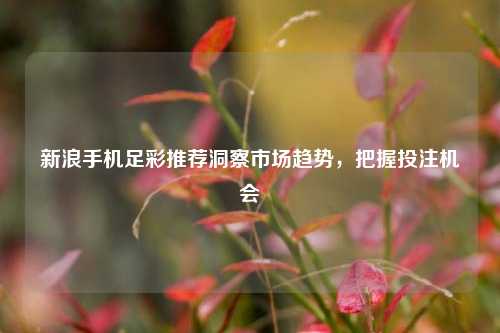 新浪手机足彩推荐洞察市场趋势，把握投注机会
