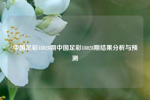 中国足彩18028期中国足彩18028期结果分析与预测