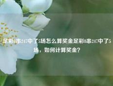 足彩8串247中了5场怎么算奖金足彩8串247中了5场，如何计算奖金？