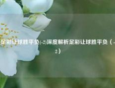 足彩让球胜平负(-2)深度解析足彩让球胜平负（-2）