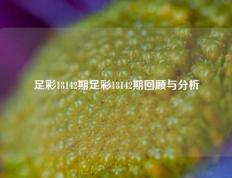 足彩18142期足彩18142期回顾与分析