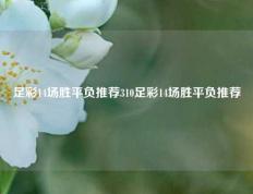 足彩14场胜平负推荐310足彩14场胜平负推荐