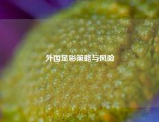 外国足彩策略与风险