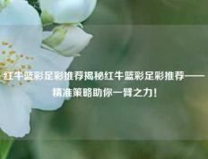 红牛篮彩足彩推荐揭秘红牛篮彩足彩推荐——精准策略助你一臂之力！