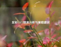 足彩15172精准分析与策略建议