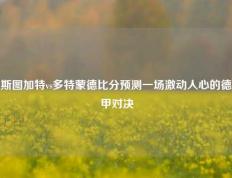 斯图加特vs多特蒙德比分预测一场激动人心的德甲对决