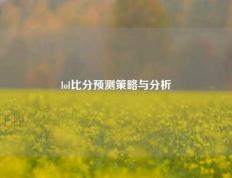 lol比分预测策略与分析