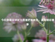 今日竞猜足球比分直播把握机会，赢取精彩赛事