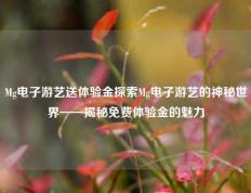 Mg电子游艺送体验金探索Mg电子游艺的神秘世界——揭秘免费体验金的魅力
