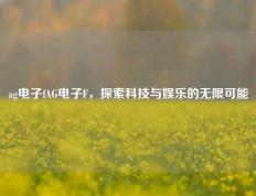 ag电子fAG电子F，探索科技与娱乐的无限可能