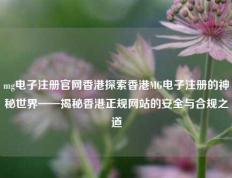 mg电子注册官网香港探索香港MG电子注册的神秘世界——揭秘香港正规网站的安全与合规之道