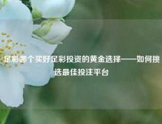 足彩哪个买好足彩投资的黄金选择——如何挑选最佳投注平台