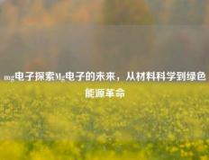 mg电子探索Mg电子的未来，从材料科学到绿色能源革命
