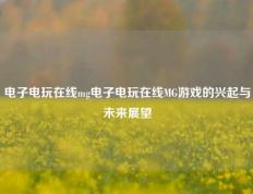 电子电玩在线mg电子电玩在线MG游戏的兴起与未来展望