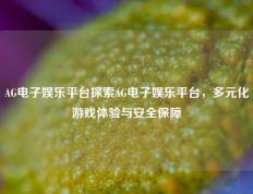 AG电子娱乐平台探索AG电子娱乐平台，多元化游戏体验与安全保障