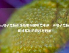 ag电子竞技训练基地构建电竞未来 - AG电子竞技训练基地的崛起与影响