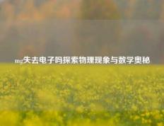mg失去电子吗探索物理现象与数学奥秘