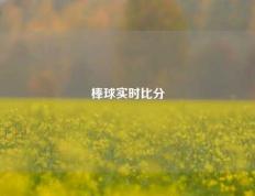 棒球实时比分