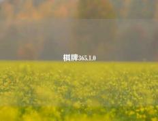 棋牌365.1.0