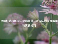 足彩任选14场玩法足彩任选14场玩法的深度解析与实战技巧