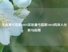 足彩盈亏指数18018足彩盈亏指数18018的深入分析与应用