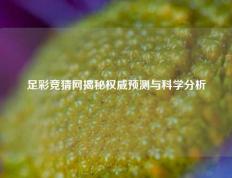 足彩竞猜网揭秘权威预测与科学分析