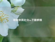 球探体育比分ios下载教程