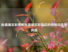 标盘端足彩理解标盘端足彩背后的市场动态与风险