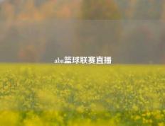 aba篮球联赛直播