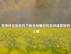 世界杯足彩软件下载全球瞩目的足球盛宴即将上演