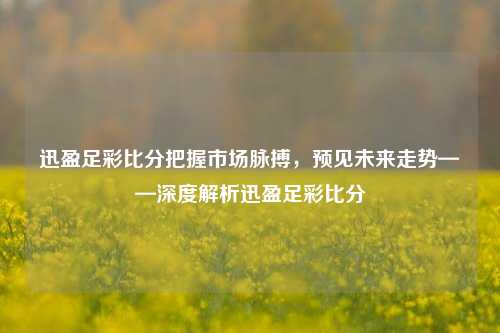 迅盈足彩比分把握市场脉搏，预见未来走势——深度解析迅盈足彩比分
