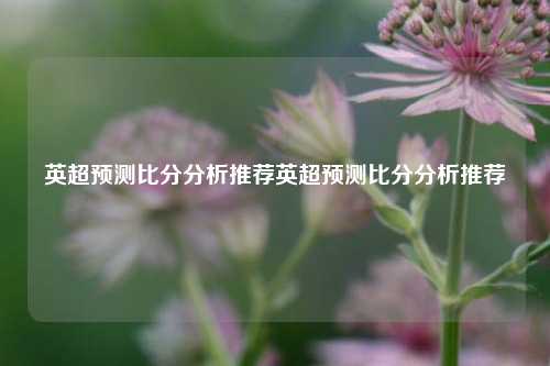 英超预测比分分析推荐英超预测比分分析推荐