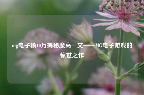 mg电子输10万揭秘魔高一丈——MG电子游戏的惊世之作