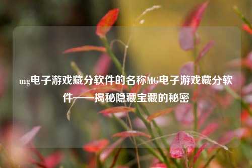 mg电子游戏藏分软件的名称MG电子游戏藏分软件——揭秘隐藏宝藏的秘密