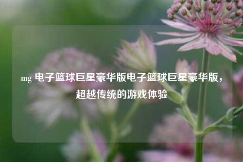 mg 电子篮球巨星豪华版电子篮球巨星豪华版，超越传统的游戏体验