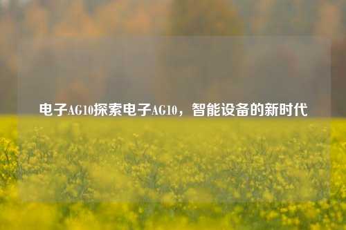 电子AG10探索电子AG10，智能设备的新时代