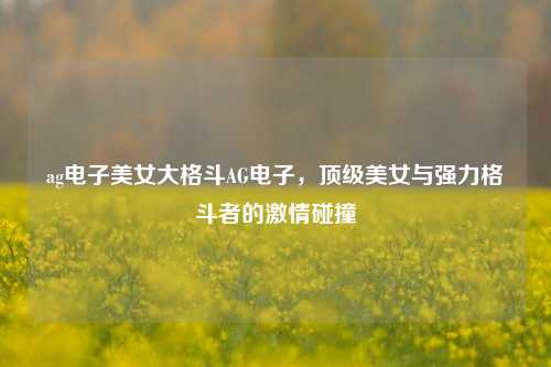 ag电子美女大格斗AG电子，顶级美女与强力格斗者的激情碰撞