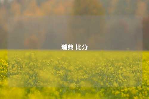瑞典 比分