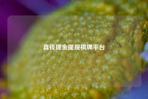 真钱现金提现棋牌平台